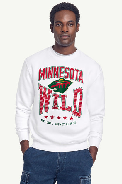 Starter Premium | MENS MINNESOTA WILD CENTER SQUEEZE SWEATSHIRT