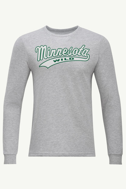 Starter Best Seller | MENS MINNESOTA WILD TAILSWEEP LONG SLEEVE T SHIRT
