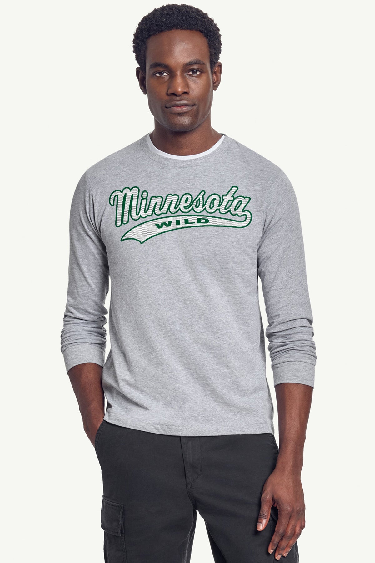 Starter Best Seller | MENS MINNESOTA WILD TAILSWEEP LONG SLEEVE T SHIRT