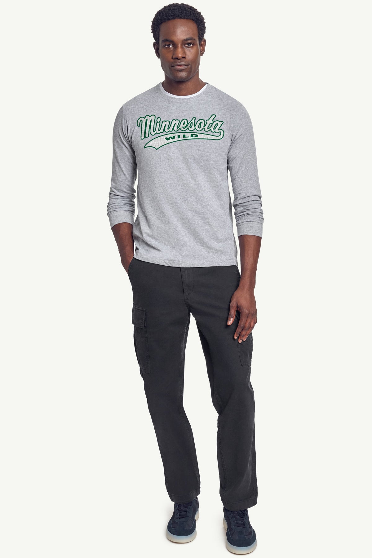 Starter Best Seller | MENS MINNESOTA WILD TAILSWEEP LONG SLEEVE T SHIRT