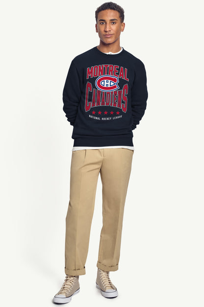 Starter Featured | MENS MONTREAL CANADIENS CENTER SQUEEZE SWEATSHIRT