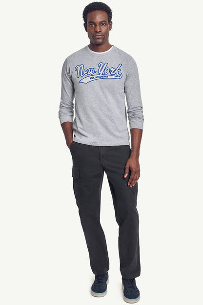 Starter Smart Buy | MENS NEW YORK ISLANDERS TAILSWEEP LONG SLEEVE T SHIRT