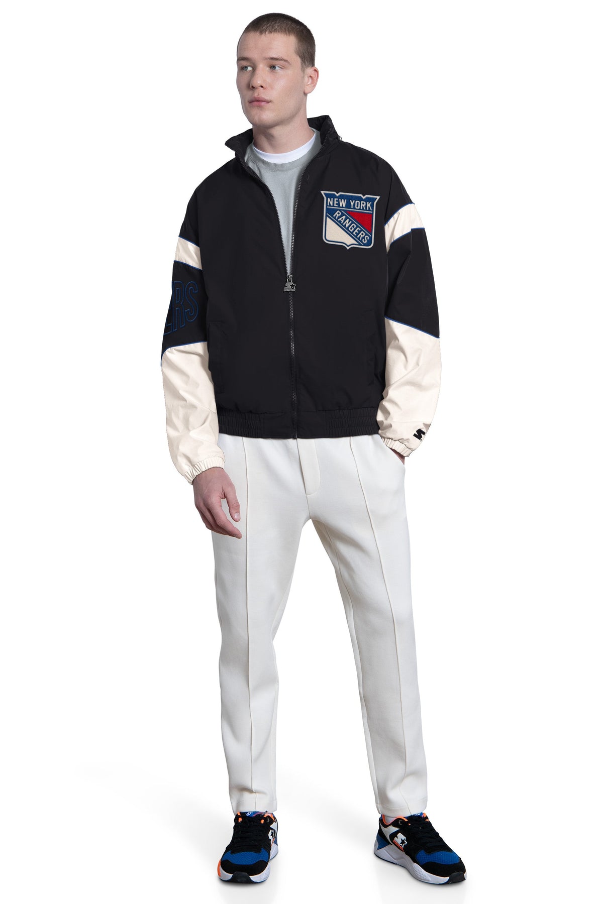 Starter Special Offer | MENS NEW YORK RANGERS THE GUST FULL ZIP JACKET