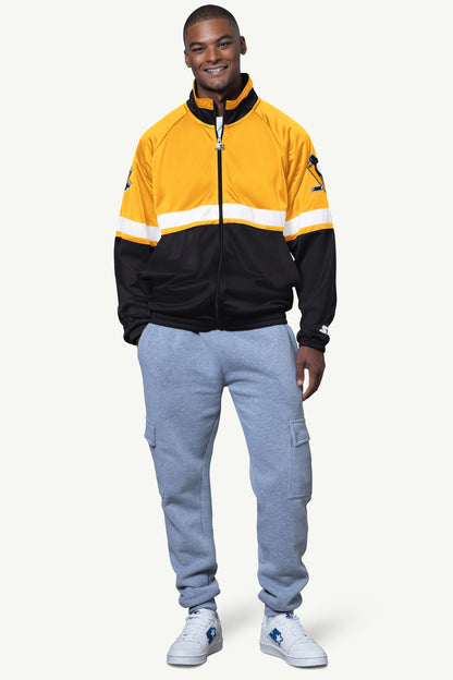 Starter Essential | MENS PITTSBURGH PENGUINS VETERAN TRACK JACKET
