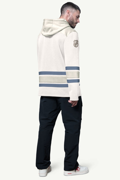 Starter Featured | MENS SEATTLE KRAKEN SLAP SHOT HOODED HOCKEY PULLOVER