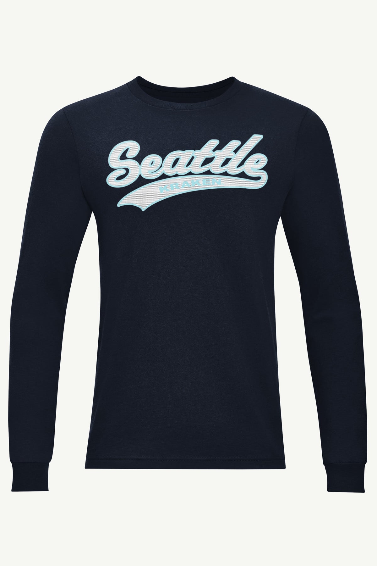 Starter Special Offer | MENS SEATTLE KRAKEN TAILSWEEP LONG SLEEVE T SHIRT