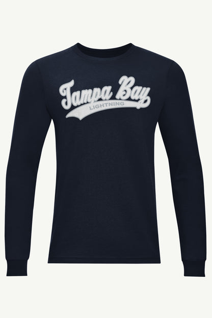 Starter Sale | MENS TAMPA BAY LIGHTNING TAILSWEEP LONG SLEEVE T SHIRT
