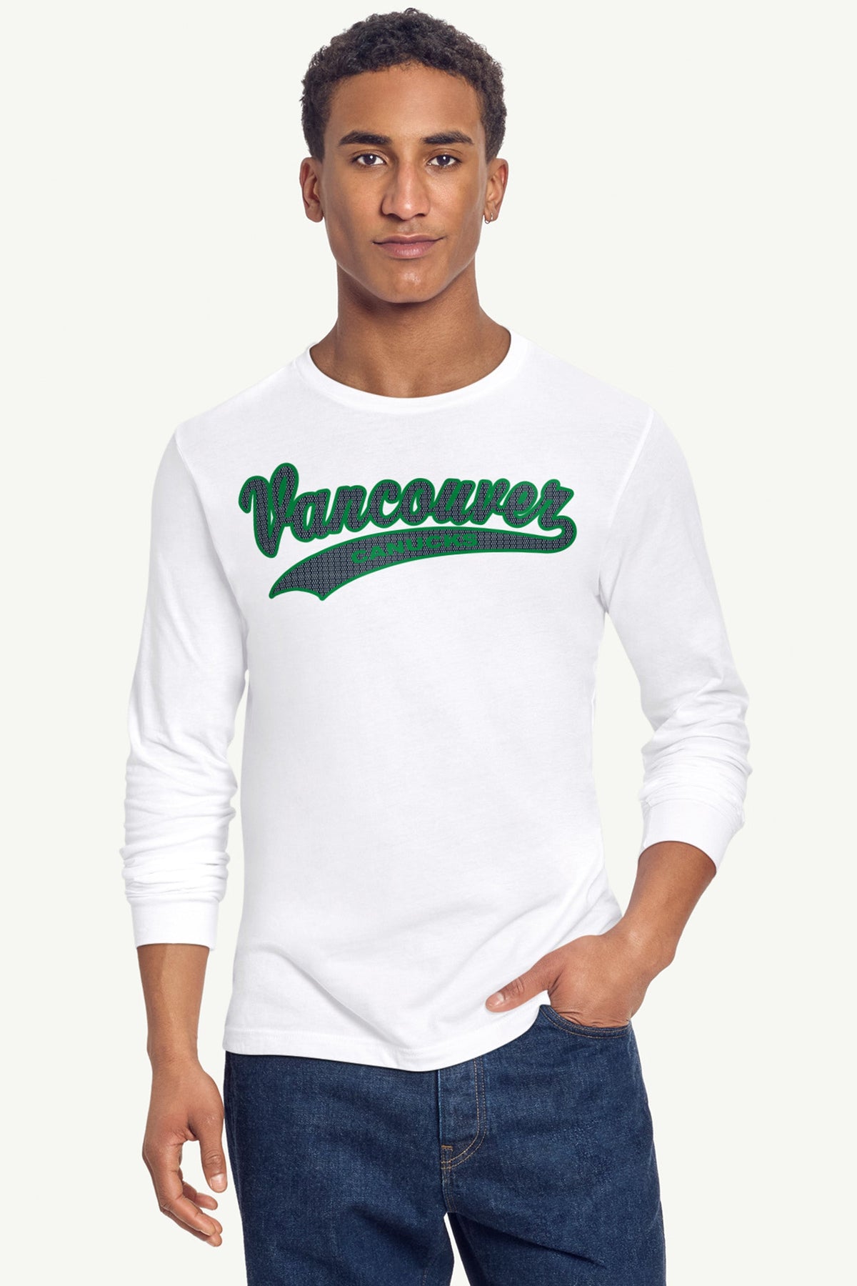 Starter Smart Buy | MENS VANCOUVER CANUCKS TAILSWEEP LONG SLEEVE T SHIRT