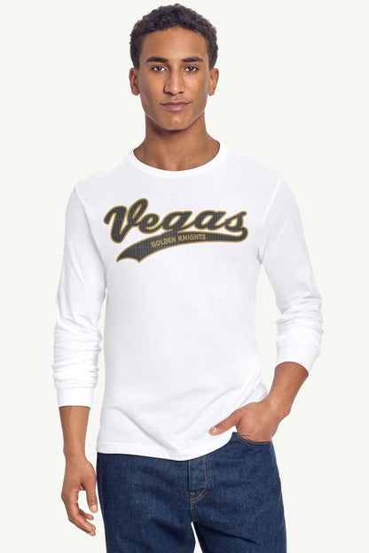 Starter Best Seller | MENS LAS VEGAS GOLDEN KNIGHTS TAILSWEEP LONG SLEEVE T SHIRT