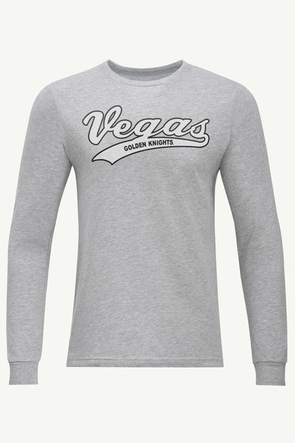 Starter Discount | MENS LAS VEGAS GOLDEN KNIGHTS TAILSWEEP LONG SLEEVE T SHIRT