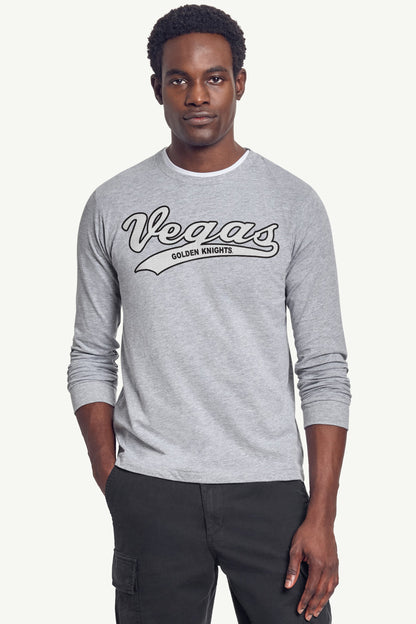 Starter Discount | MENS LAS VEGAS GOLDEN KNIGHTS TAILSWEEP LONG SLEEVE T SHIRT