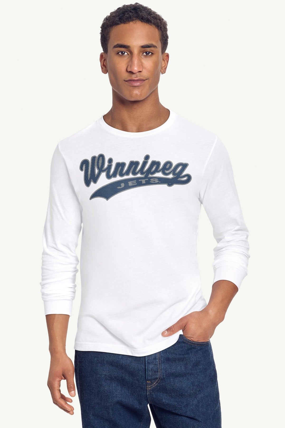 Starter Essential | MENS WINNIPEG JETS TAILSWEEP LONG SLEEVE T SHIRT