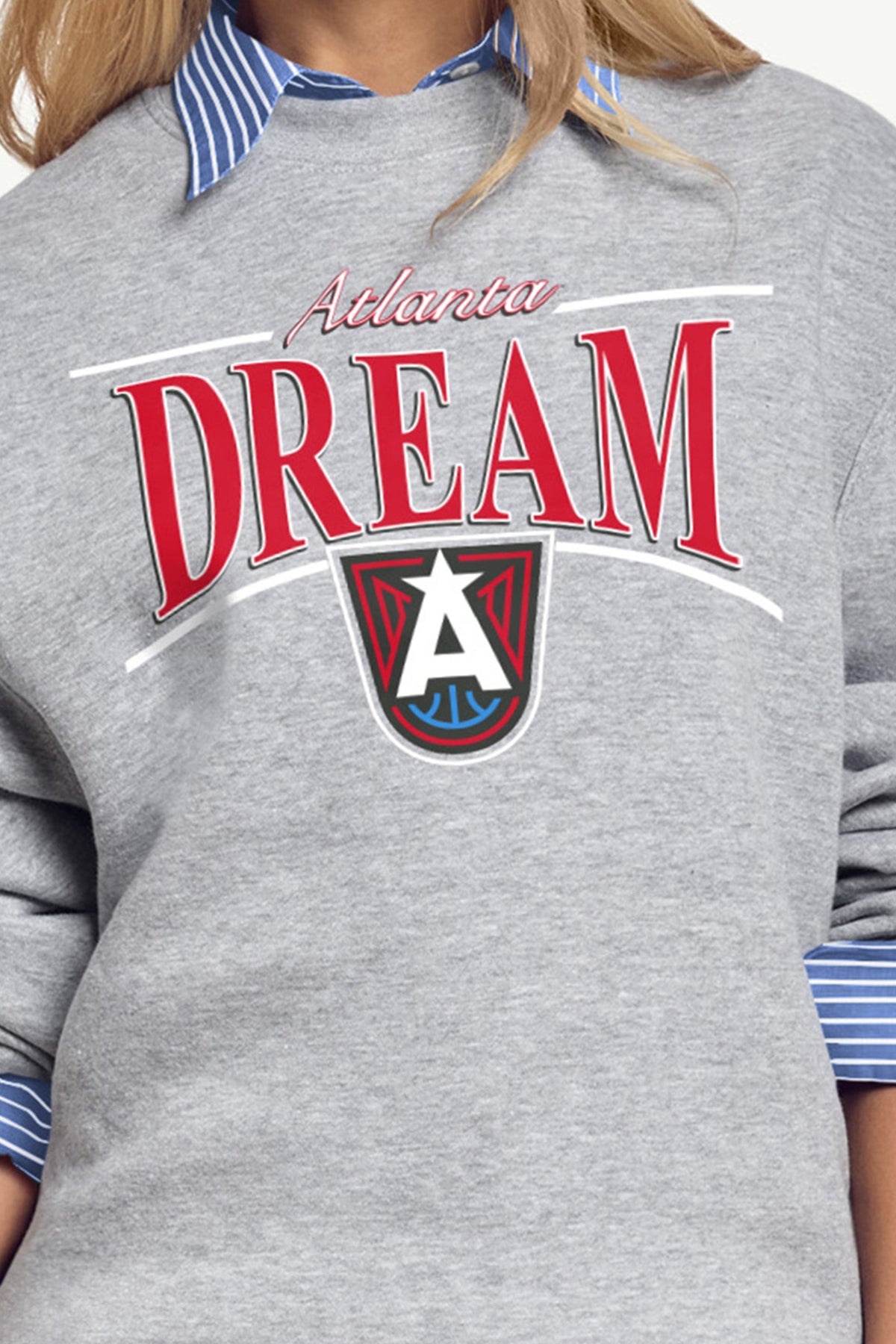 Starter Top Pick | WOMENS WNBA ATLANTA DREAM ARCH SWEATSHIRT