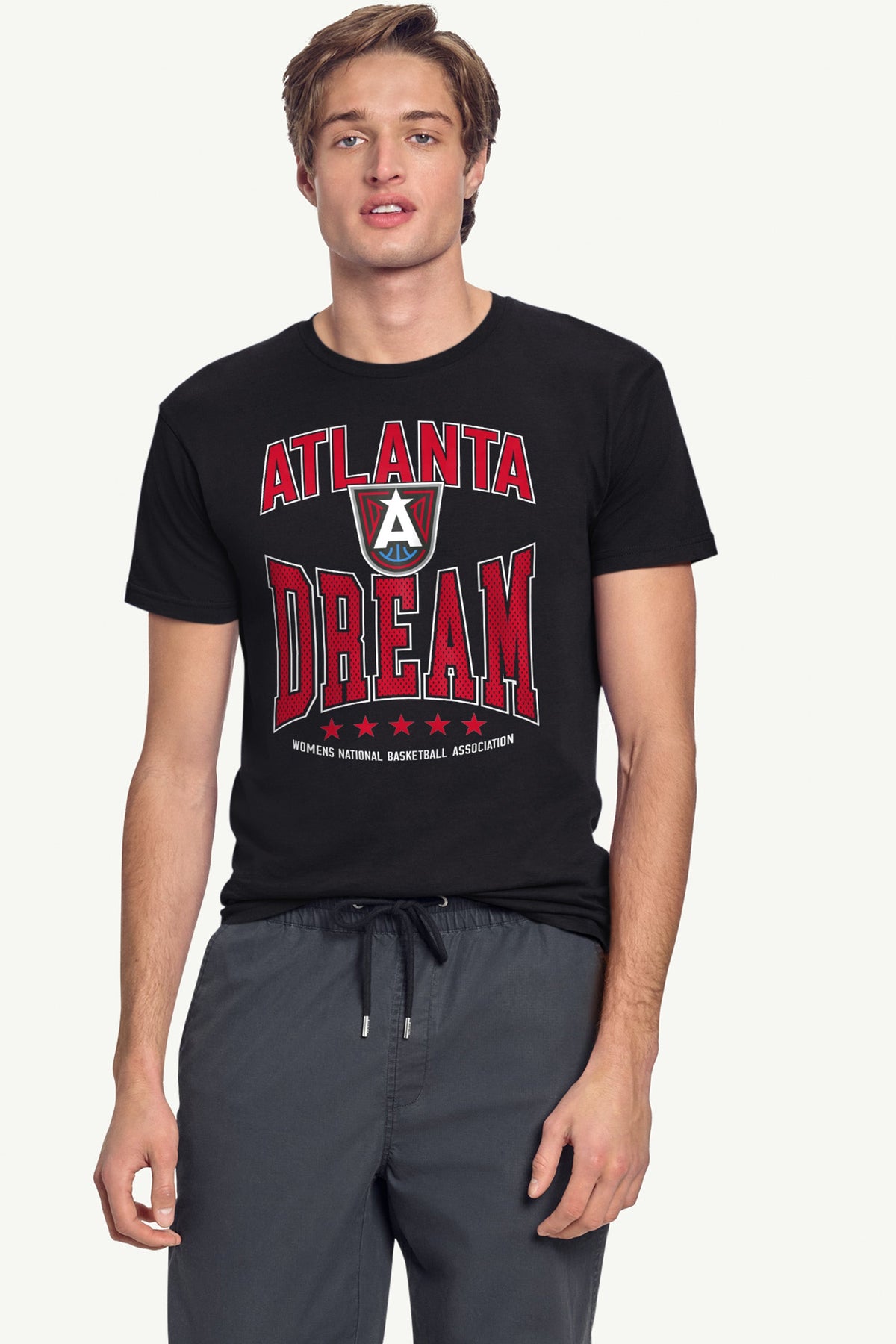 Starter Classic | MENS WNBA ATLANTA DREAM CENTER SQUEEZE T SHIRT
