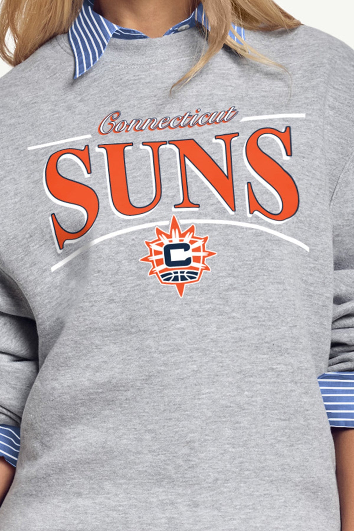 Starter Premium | WOMENS WNBA CONECTICUT SUNS ARCH SWEATSHIRT