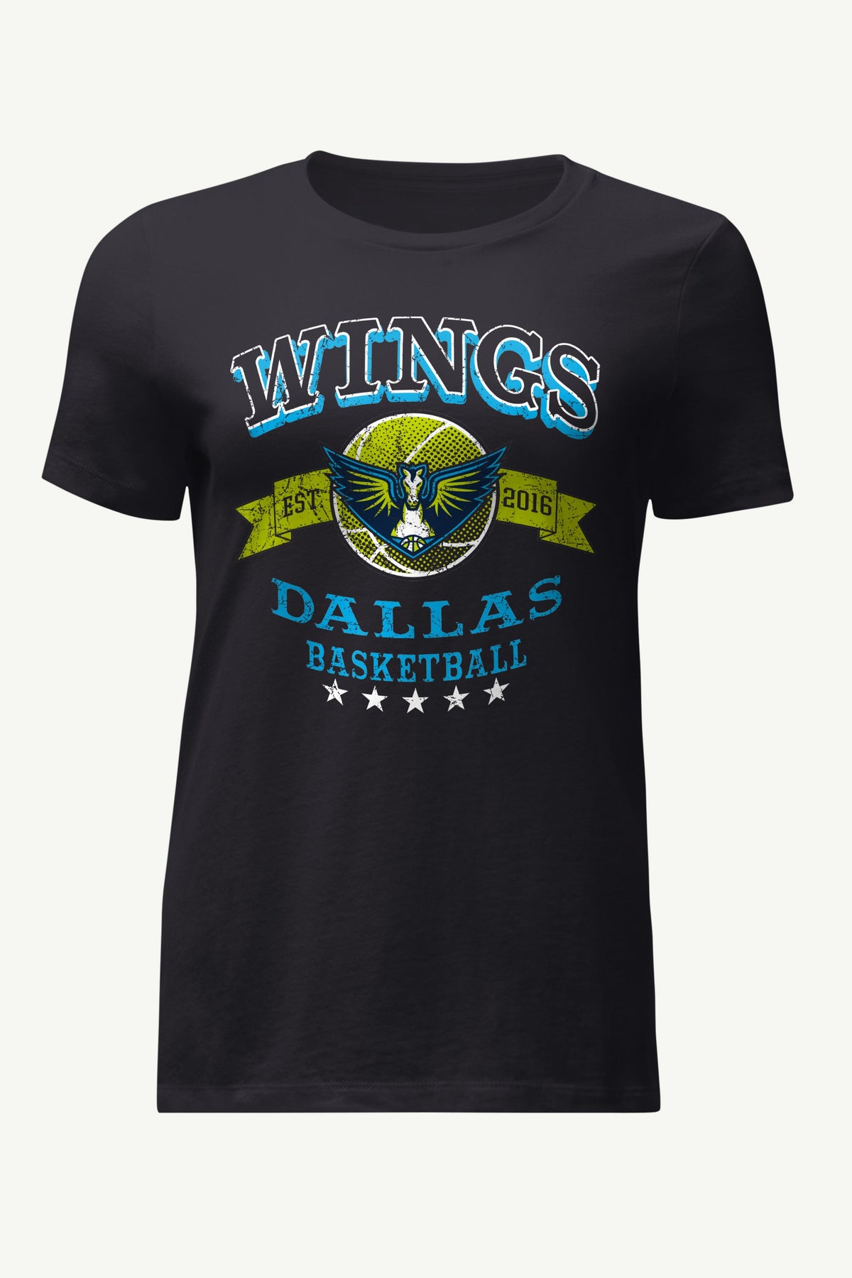 Starter Recommended | WOMENS WNBA DALLAS WINGS BLEACHERS & BANNER T SHIRT