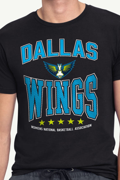 Starter Recommended | MENS WNBA DALLAS WINGS CENTER SQUEEZE T SHIRT