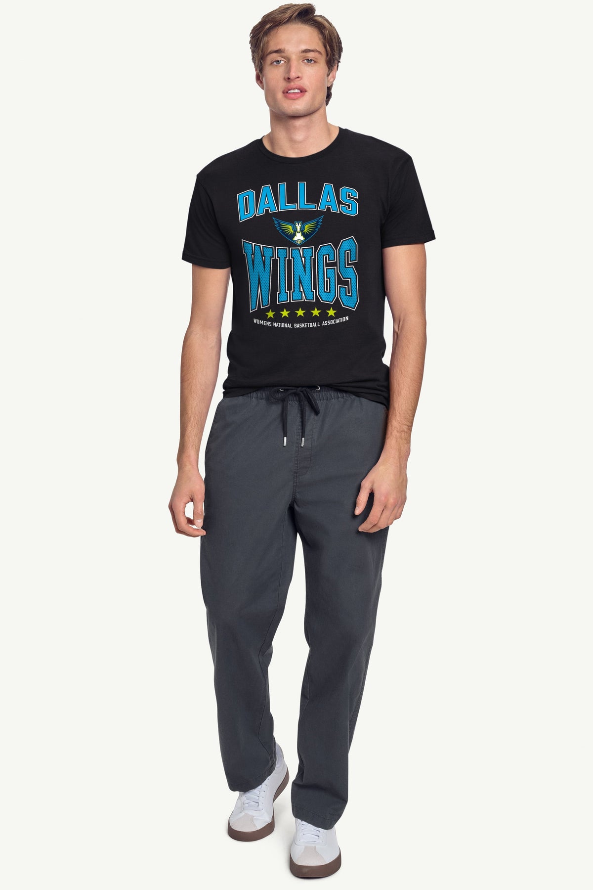 Starter Recommended | MENS WNBA DALLAS WINGS CENTER SQUEEZE T SHIRT