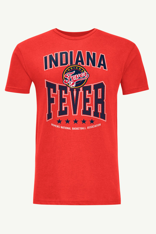 Starter Featured | MENS WNBA INDIANA FEVER CENTER SQUEEZE T SHIRT