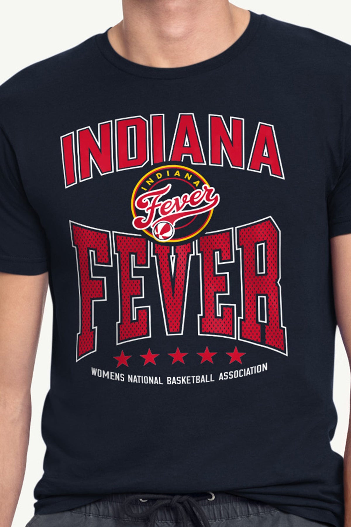 Starter Customer Favorite | MENS WNBA INDIANA FEVER CENTER SQUEEZE T SHIRT