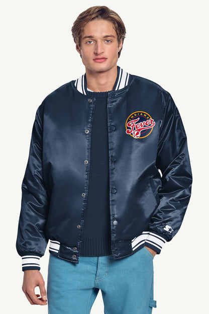 Starter Classic | MENS WNBA INDIANA FEVER VARSITY JACKET