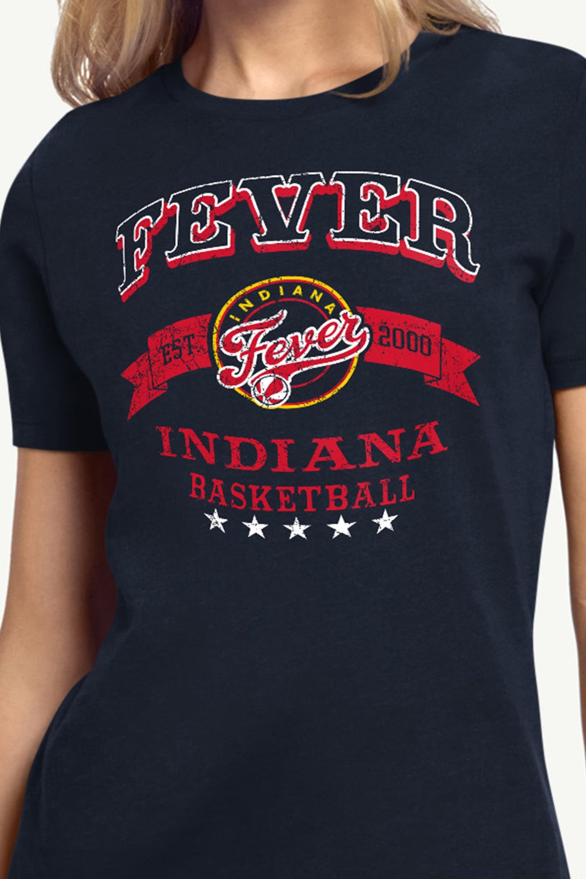 Starter Signature | WOMENS WNBA INDIANA FEVER BLEACHERS & BANNER T SHIRT