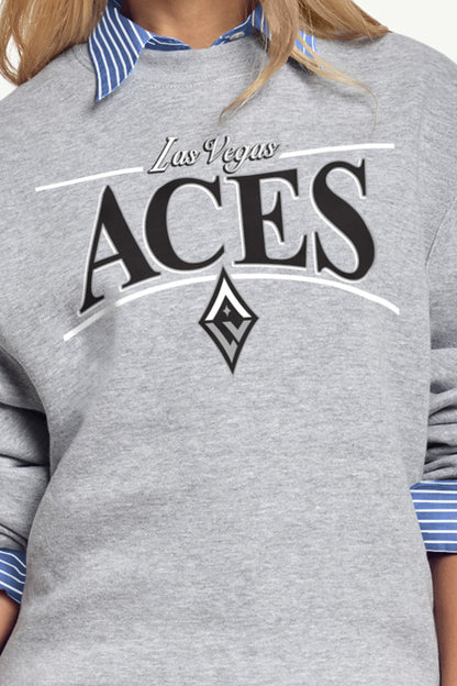 Starter Best Price | WOMENS WNBA LAS VEGAS ACES ARCH SWEATSHIRT
