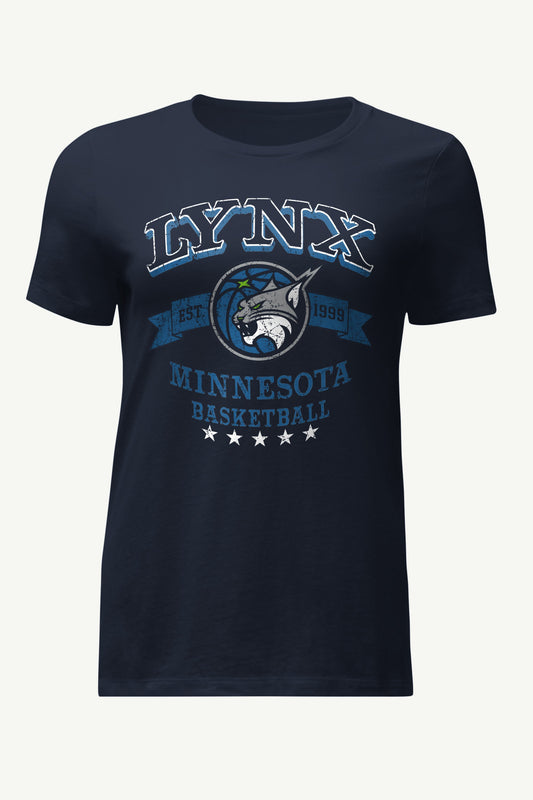 Starter Essential | WOMENS WNBA MINNESOTA LYNX BLEACHERS & BANNER T SHIRT