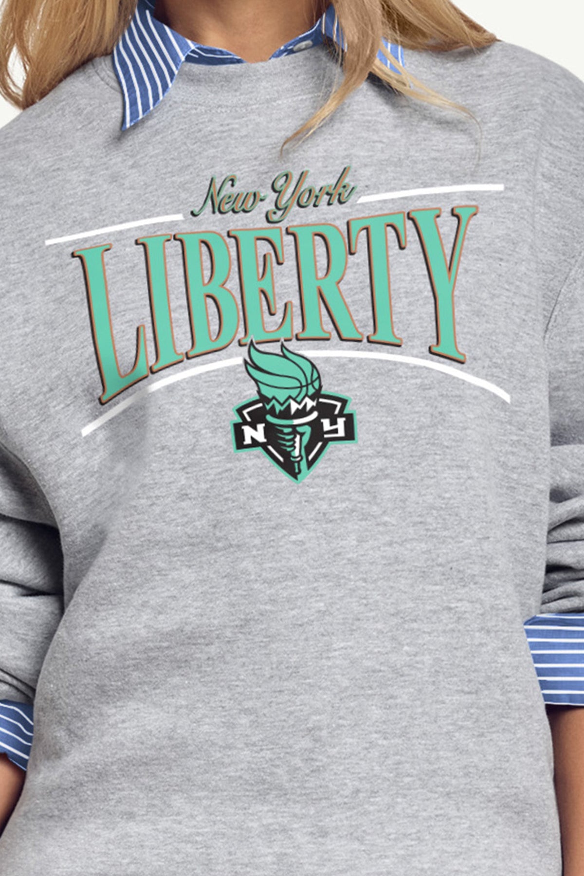 Starter Discount | WOMENS WNBA NEW YORK LIBERTY ARCH SWEATSHIRT