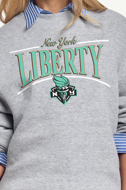 Starter Discount | WOMENS WNBA NEW YORK LIBERTY ARCH SWEATSHIRT