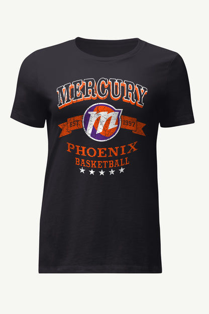 Starter Smart Buy | WOMENS WNBA PHOENIX MERCURY BLEACHERS & BANNER T SHIRT