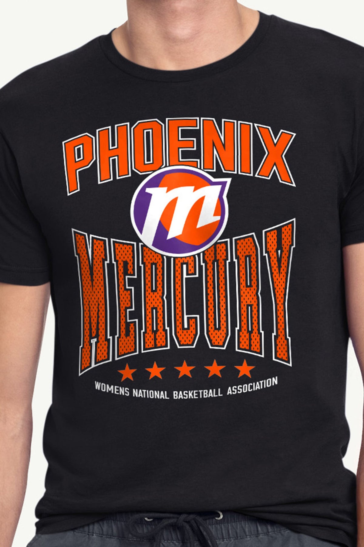 Starter Everyday | MENS WNBA PHOENIX MERCURY CENTER SQUEEZE T SHIRT
