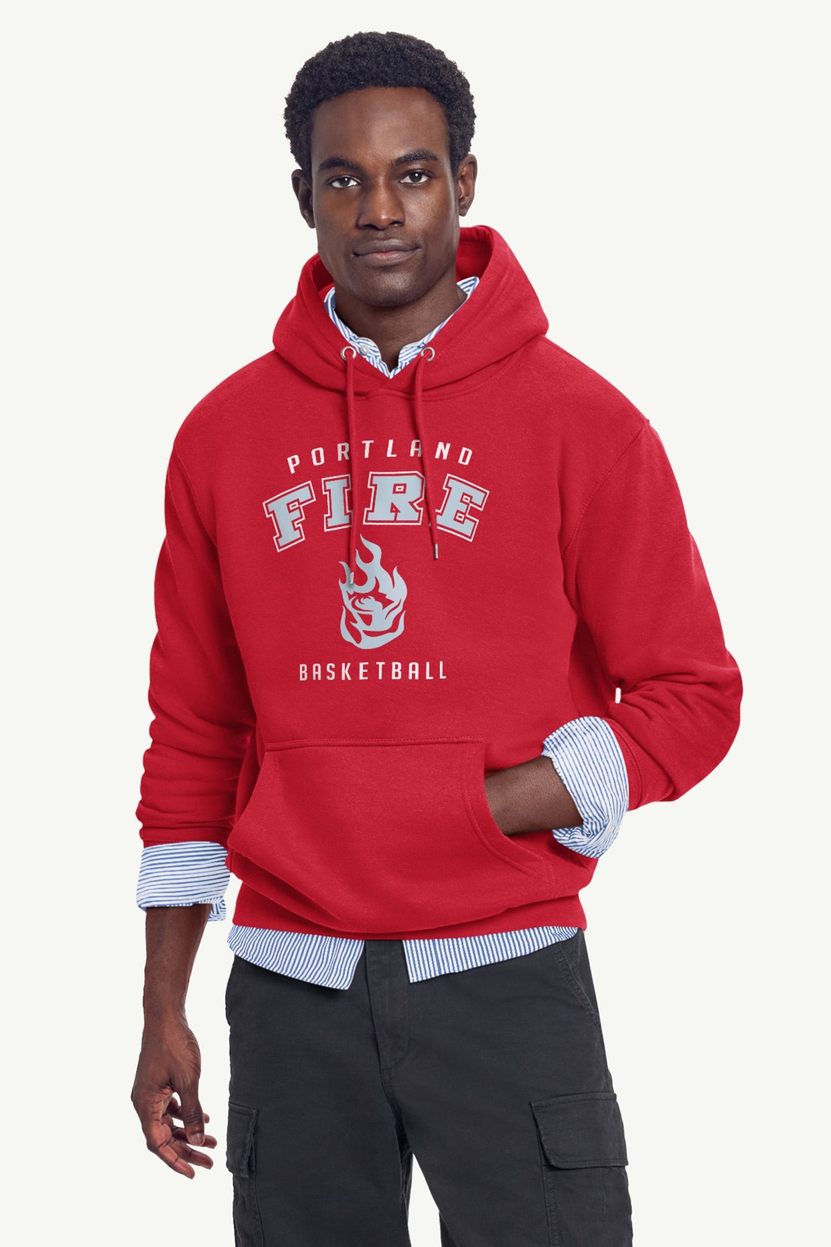 Starter Everyday | MENS PORTLAND FIRE LOGO HOODIE
