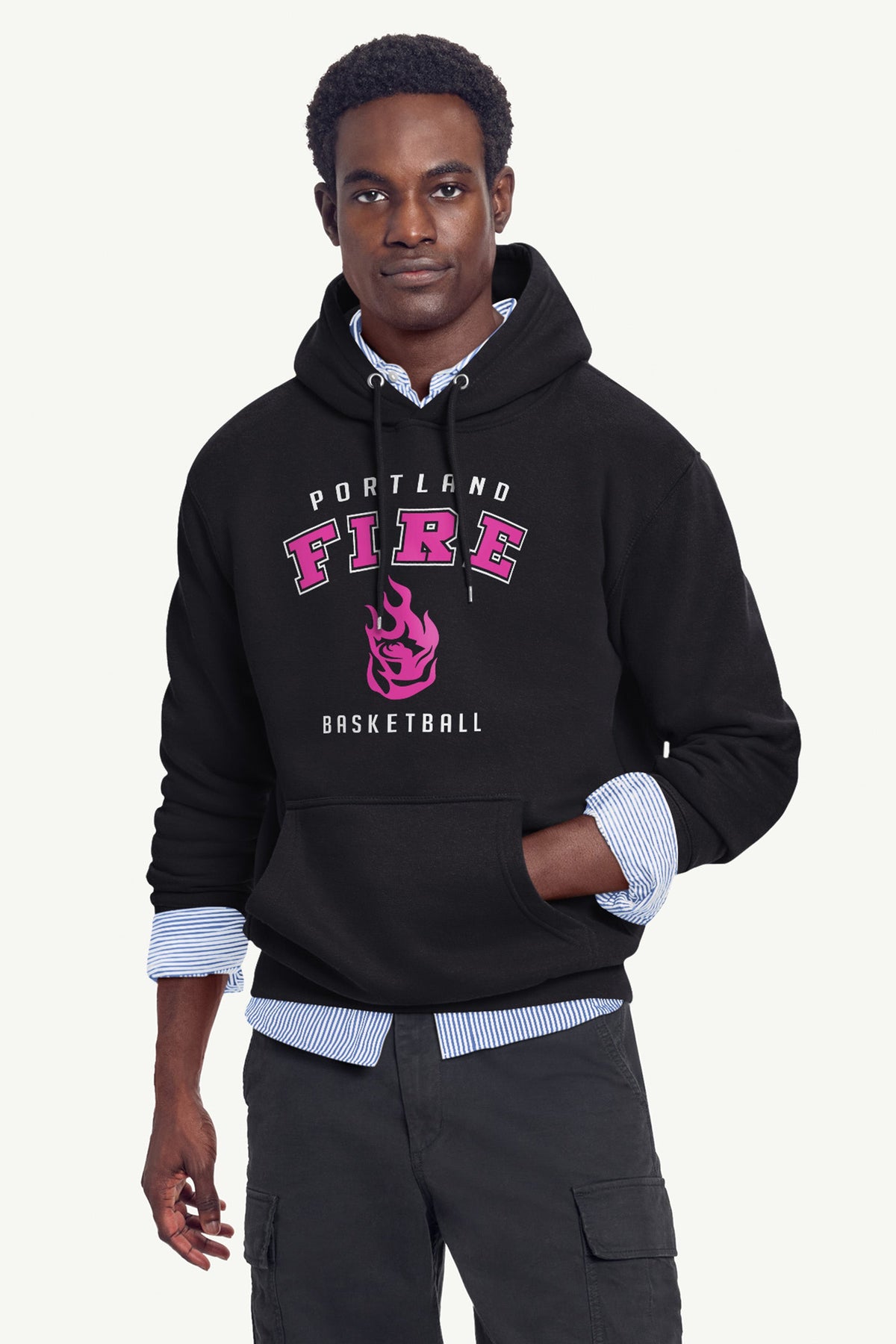 Starter Everyday | MENS PORTLAND FIRE LOGO HOODIE
