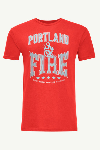 Starter Classic | MENS WNBA PORTLAND FIRE CENTER SQUEEZE T SHIRT