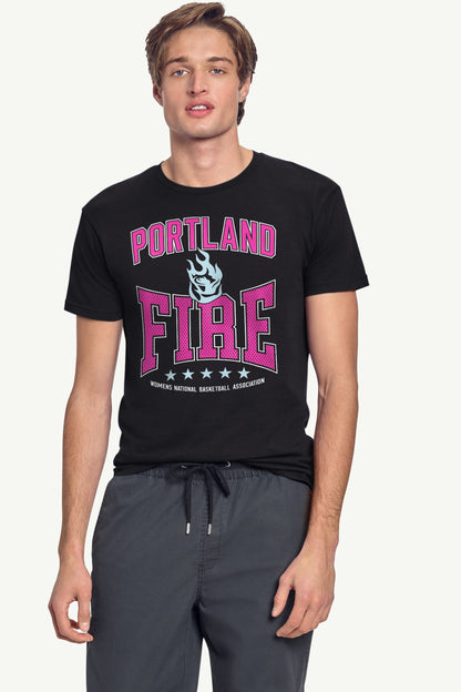 Starter Hot Sale | MENS WNBA PORTLAND FIRE CENTER SQUEEZE T SHIRT