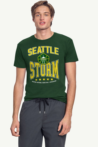 Starter Trusted | MENS WNBA SEATTLE STORM CENTER SQUEEZE T SHIRT