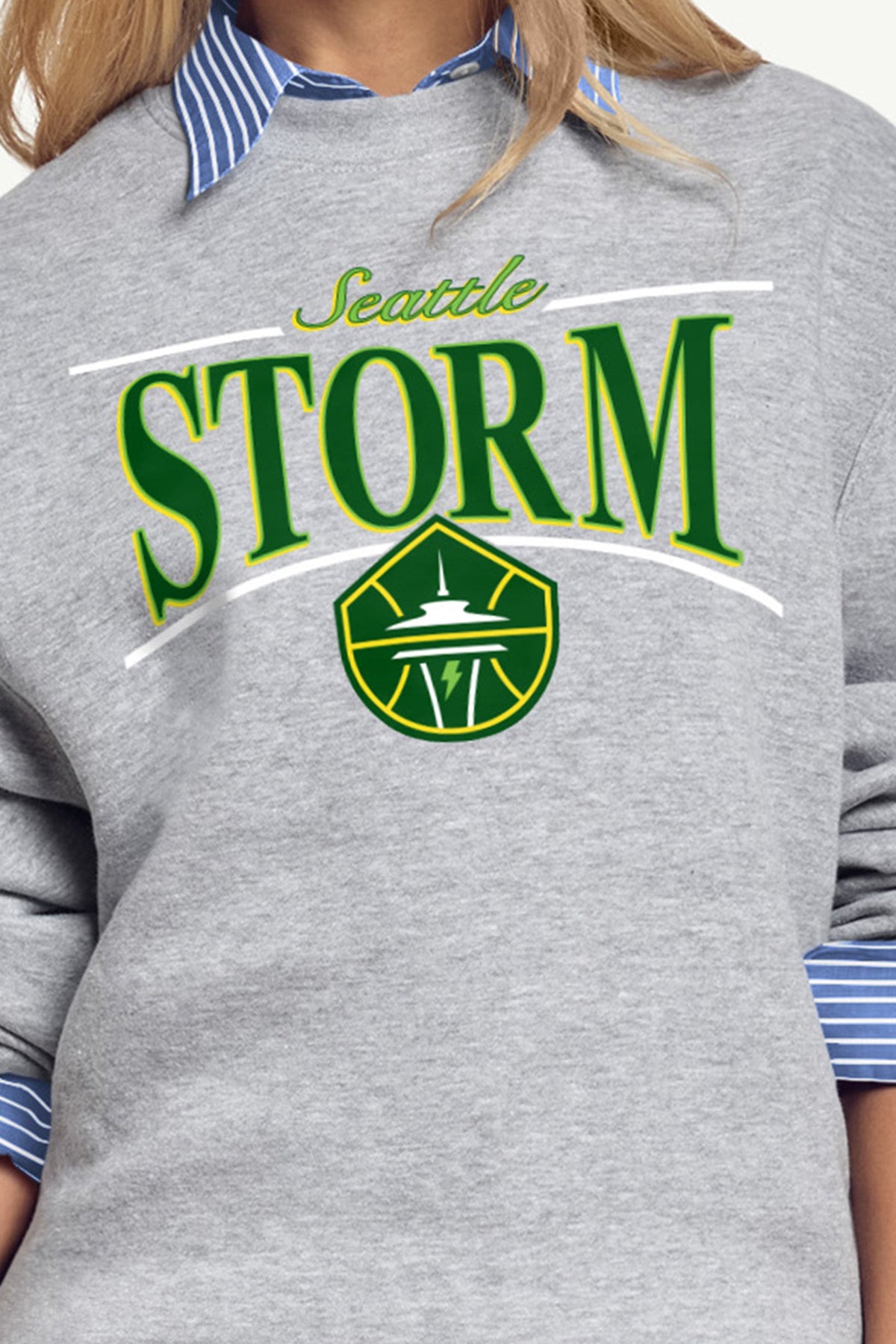 Starter Classic | WOMENS WNBA SEATTLE STORM ARCH SWEATSHIRT