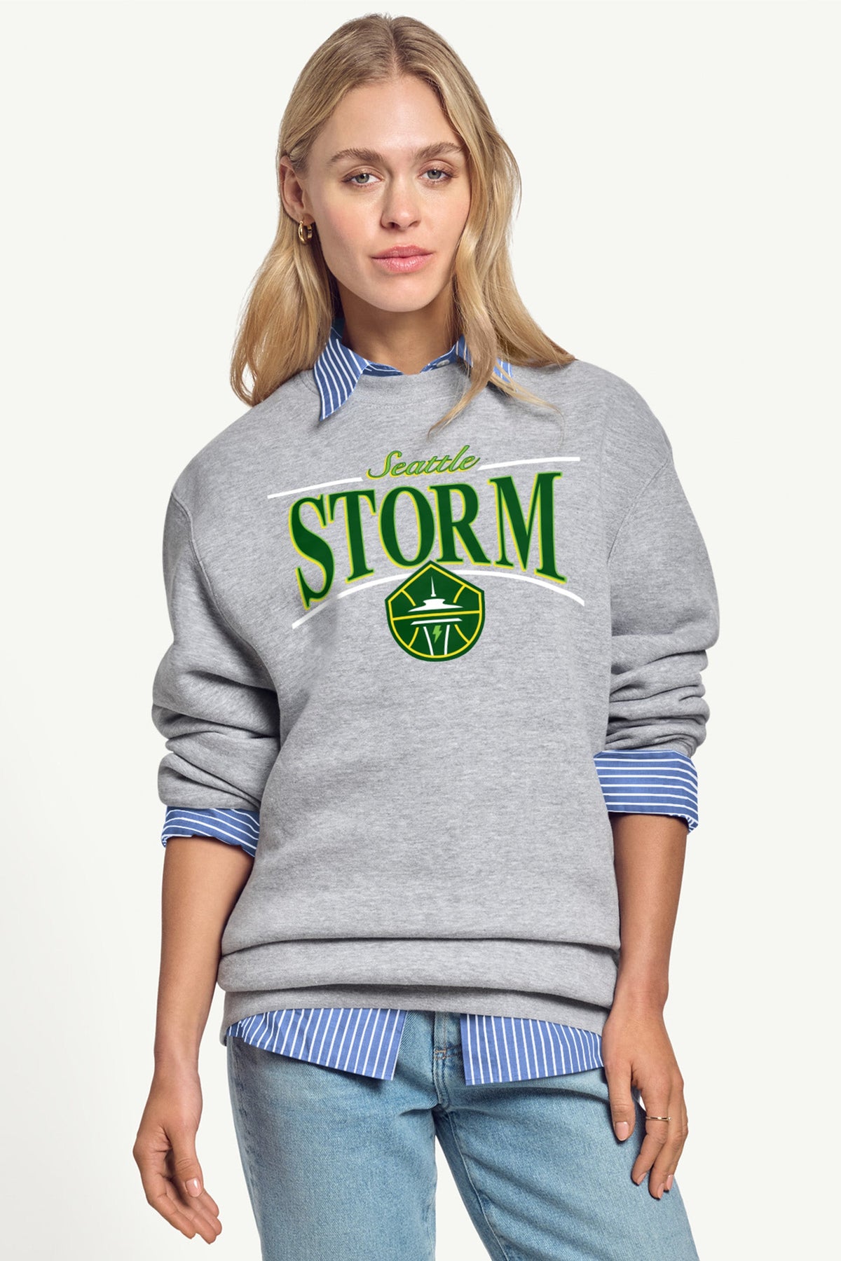 Starter Classic | WOMENS WNBA SEATTLE STORM ARCH SWEATSHIRT