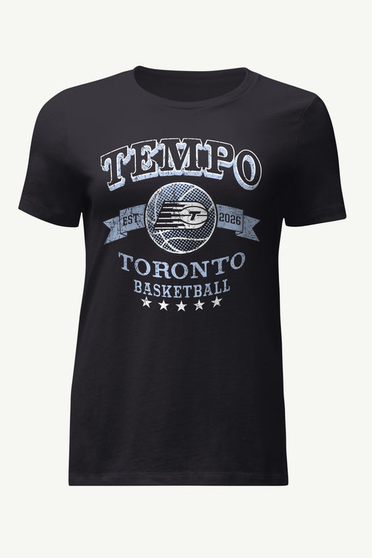 Starter Customer Favorite | WOMENS WNBA TORONTO TEMPO BLEACHERS & BANNER T SHIRT
