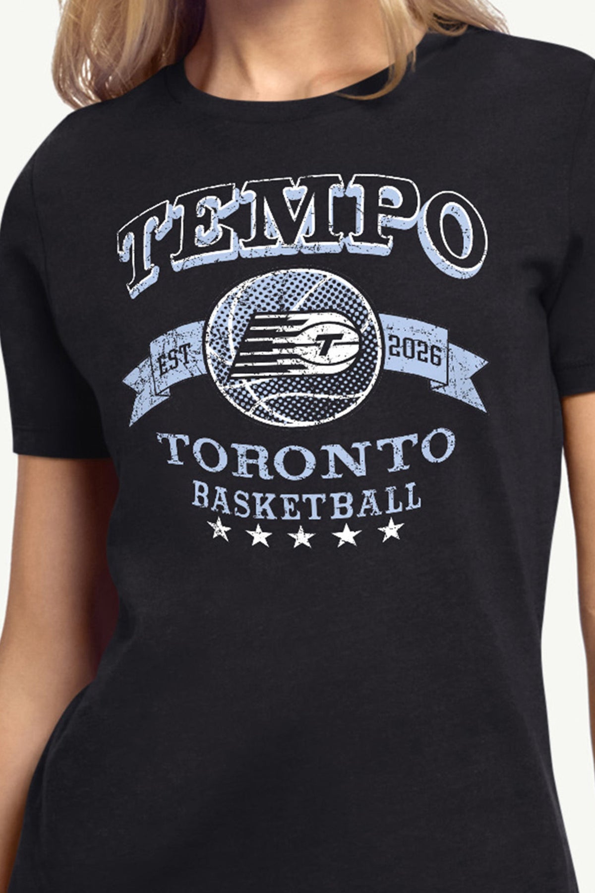 Starter Customer Favorite | WOMENS WNBA TORONTO TEMPO BLEACHERS & BANNER T SHIRT