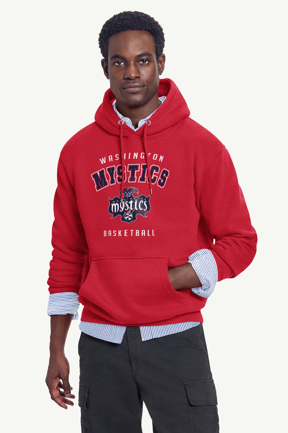Starter Classic | MENS WASHINGTON MYSTICS LOGO HOODIE