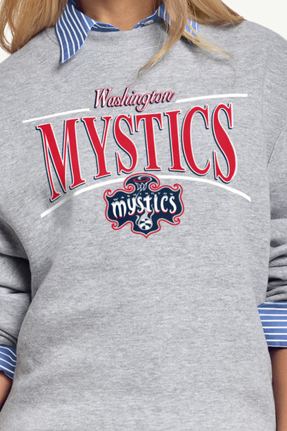 Starter Essential | WOMENS WNBA WASHINGTON MYSTICS ARCH SWEATSHIRT