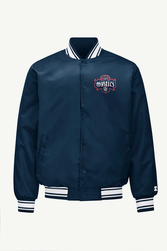 Starter New | MENS WNBA WASHINGTON MYSTICS VARSITY JACKET