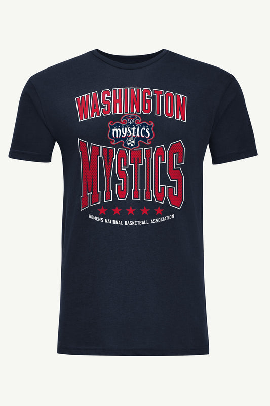 Starter New | MENS WNBA WASHINGTON MYSTICS CENTER SQUEEZE T SHIRT