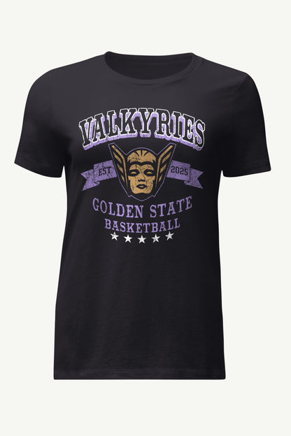 Starter Popular | WOMENS WNBA GOLDEN STATE VALKYRIES BLEACHERS & BANNER T SHIRT