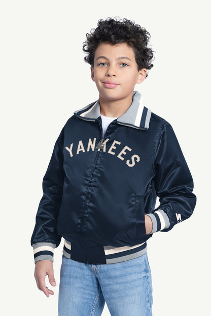 Starter Premium | YOUTH NEW YORK YANKEES CAPTAIN JR. VARSITY JACKET