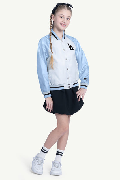 Starter Smart Buy | YOUTH LOS ANGELES DODGERS SCRIMMAGE VARSITY JACKET