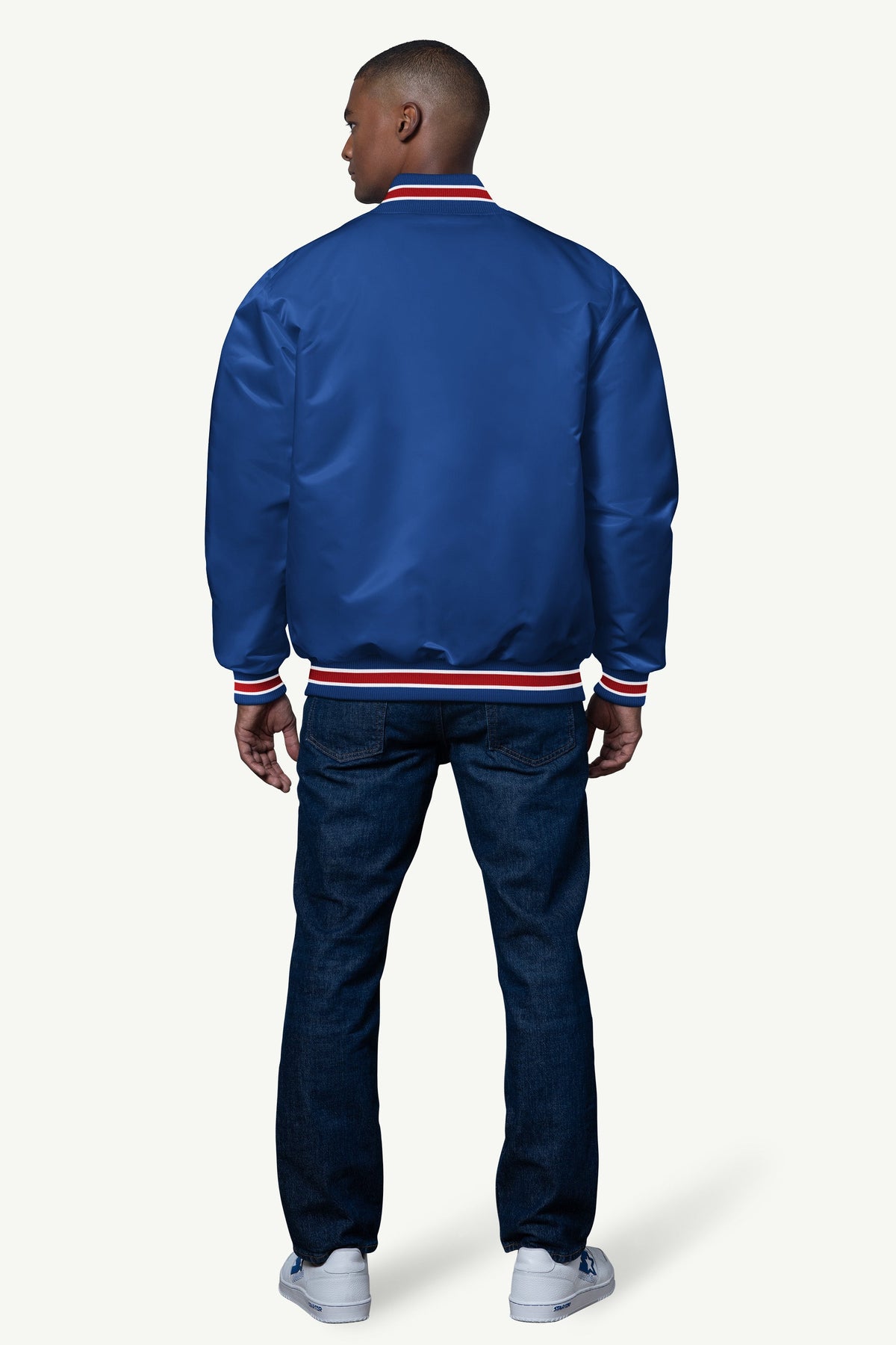 Starter Premium | MENS CHICAGO CUBS SATIN VARSITY JACKET