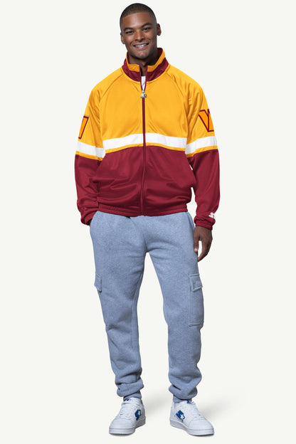 Starter Signature | MENS WASHINGTON COMMANDERS VETERAN TRACK JACKET